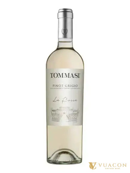 Chai vang trắng Tommasi Le Rosse Pinot Grigio