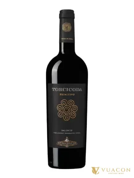 Rượu vang Tormaresca Torcicoda Primitivo Salento – Puglia, Ý, 750ml