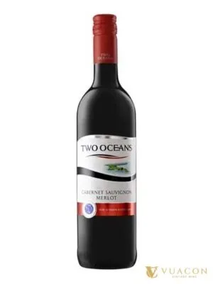 Rượu vang Two Oceans Cabernet Sauvignon Merlot – Nam Phi, 750ml