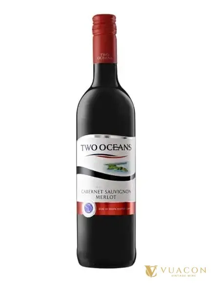 Rượu vang Two Oceans Cabernet Sauvignon Merlot – Nam Phi, 750ml