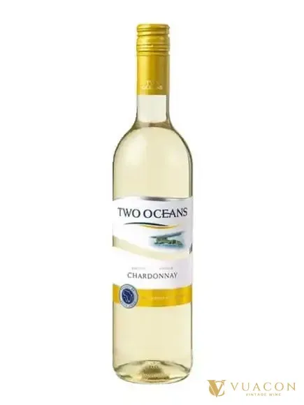 Rượu vang Two Oceans Chardonnay – Western Cape, Nam Phi, 750ml