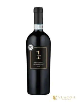 Rượu vang Uno Primitivo Di Manduria – Puglia, Ý, 750ml