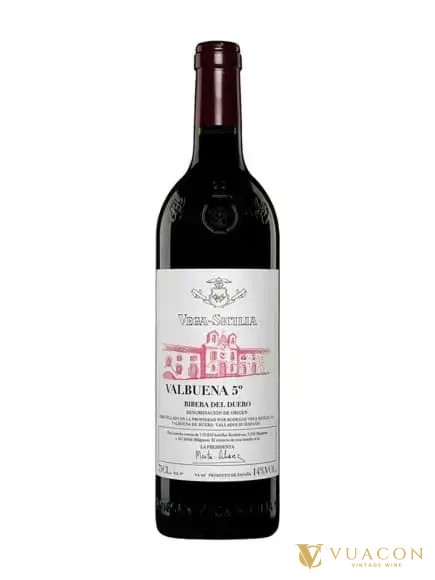 Vang đỏ Tây Ban Nha Vega Sicilia Valbuena 5 Ribera del Duero