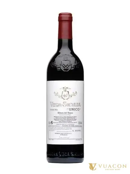 Rượu vang Vega Sicilia Unico – Ribera del Duero, Tây Ban Nha, 750ml