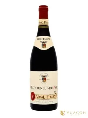 Rượu vang Vidal Fleury Chateauneuf Du Pape Rouge – Châteauneuf-du-Pape, Pháp, 750ml
