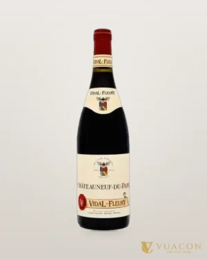 Rượu vang Vidal Fleury Chateauneuf Du Pape Rouge – chai chính hãng tại Vua Cồn
