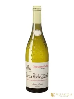 Rượu vang Vieux Telegraphe Chateauneuf du Pape La Crau White – Châteauneuf-du-Pape, Pháp, 750ml