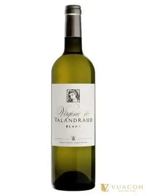 Rượu vang Virginie de Valandraud Blanc – Bordeaux, Pháp, 750ml