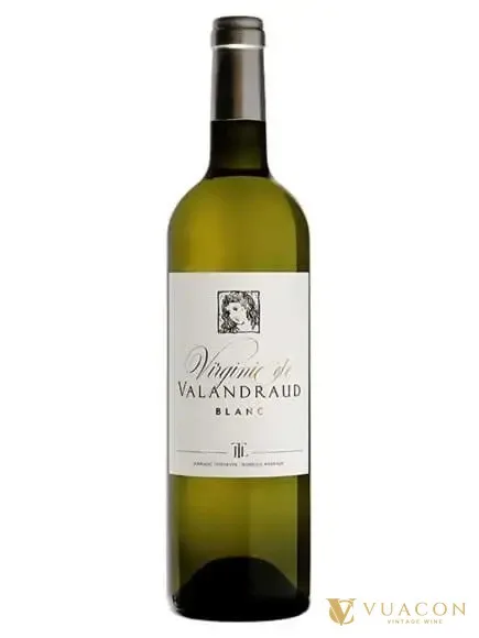 Rượu vang Virginie de Valandraud Blanc – Bordeaux, Pháp, 750ml