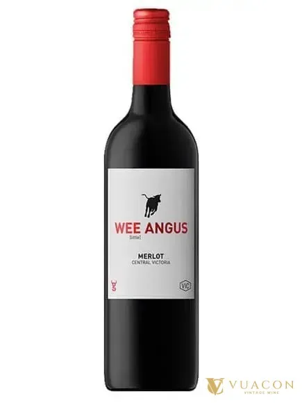 Rượu vang Wee Angus Merlot – Úc, 750ml