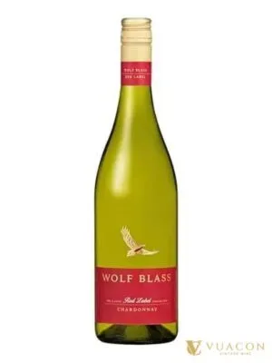 Rượu vang Wolf Blass Red Label Chardonnay – Úc, 750ml