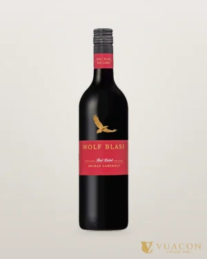 Rượu vang Wolf Blass Red Label Shiraz Cabernet – chai chính hãng tại Vua Cồn