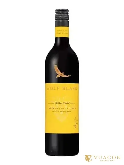 Rượu vang Wolf Blass Yellow Label Cabernet Sauvignon – Úc, 750ml