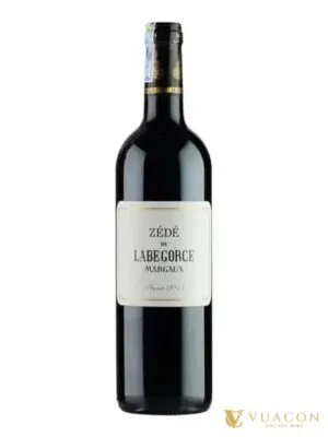 Rượu vang Zede de Labegorce – Bordeaux, Pháp, 750ml