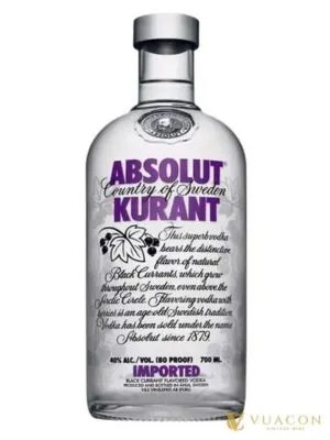 Rượu Vodka Absolut Kurant – Thụy Điển, 750ml