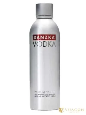 Rượu Vodka Danzka nhôm 1 lít – Đan Mạch, 1L