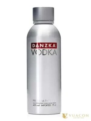 Rượu Vodka Danzka – Vodka Nhôm – Đan Mạch, 750ml