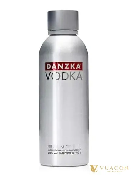 Rượu Vodka Danzka – Vodka Nhôm – Đan Mạch, 750ml