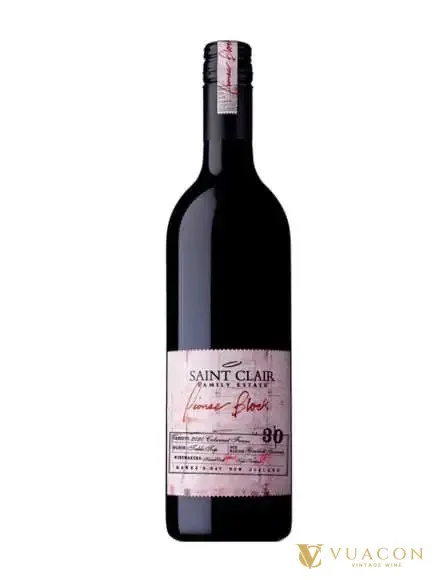 Saint Clair Pioneer Block 30 Cabernet Franc – New Zealand, 750ml