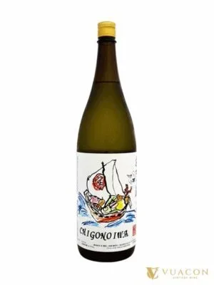 Sake Chigonoiwa Kasen Takarabune Label 1.8L – Nhật Bản, 1800ml