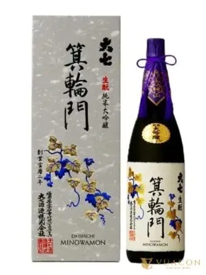 Sake Daishichi Minowamon 1.8L – junmai Daiginjo, Fukushima, Nhật Bản, 1800ml