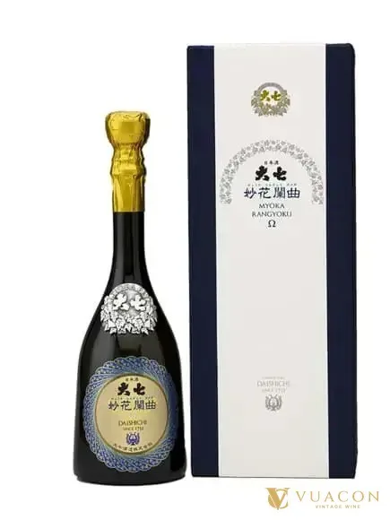 Sake Daishichi Myoka Rangyoku Omega – junmai Daiginjo, Nhật Bản, 720ml