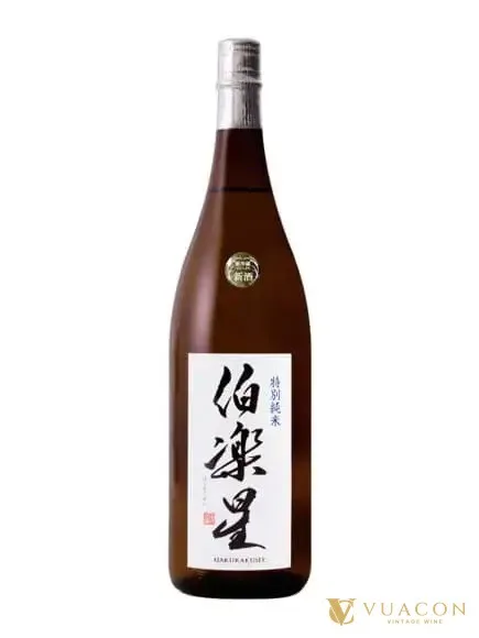 Sake Hakurakusei Tokubetsu Junmai – Nhật Bản, 720ml