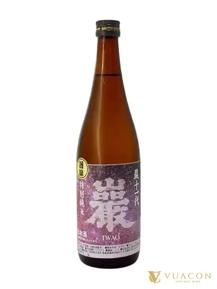 Sake IWAO 60 Juichidai Tokubetsu Junmai – Nhật Bản, 720ml