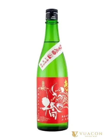 Sake Izumibashi Megumi Red Label Genshu Junmai – Nhật Bản, 720ml