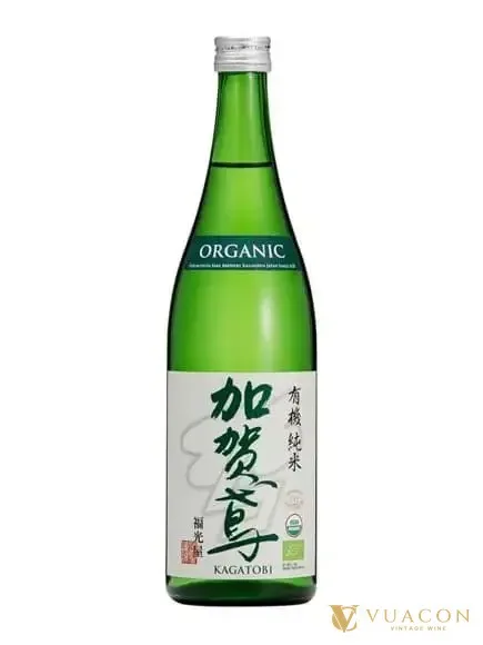 Sake Kagatobi Organic Junmai – Nhật Bản, 720ml