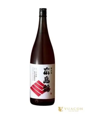 Sake Kamotsuru Junmai Shu Hiroshima-nishiki 1.8L – Nhật Bản, 1800ml
