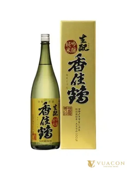 Sake Kasumitsuru Kimoto Jumai Ginjo – junmai Ginjo, Nhật Bản, 720ml