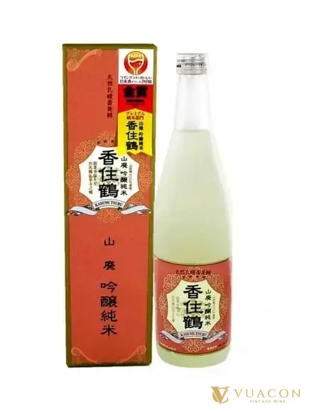Sake Kasumitsuru Yamahai Junmai Ginjo – Nhật Bản, 720ml