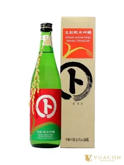 Sake Kimoto Maruto Junmai Ginjo – Nhật Bản, 720ml