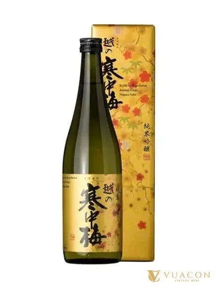 Sake Koshino Kanchubai Gold Label Junmai Ginjo – Nhật Bản, 720ml
