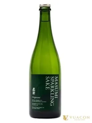 Sake Masumi Sparkling Origarami – junmai Ginjo, Nhật Bản, 750ml