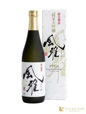 Sake Nihonsakari Fuga Junmai Daiginjo – Nhật Bản, 720ml