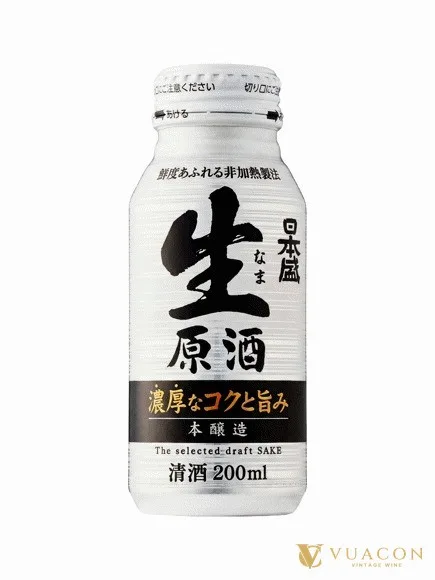 Sake Nihonsakari Namagenshu Honjozo – Nhật Bản, 200ml