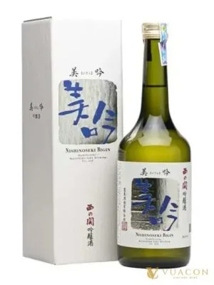 Sake Nishinoseki Bigin – ginjo, Nhật Bản, 720ml