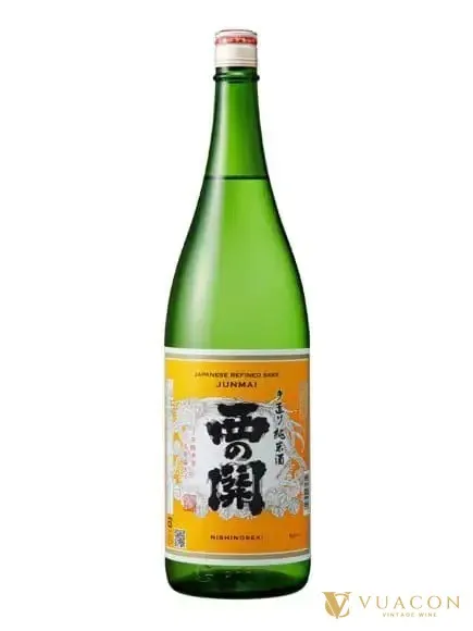Sake Nishinoseki Junmai 1.8L – honjozo, Nhật Bản, 1800ml