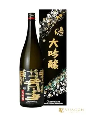 Sake Okunomatsu Daiginjo 1.8L – Nhật Bản, 1800ml