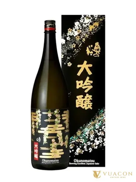 Sake Okunomatsu Daiginjo 1.8L – Nhật Bản, 1800ml
