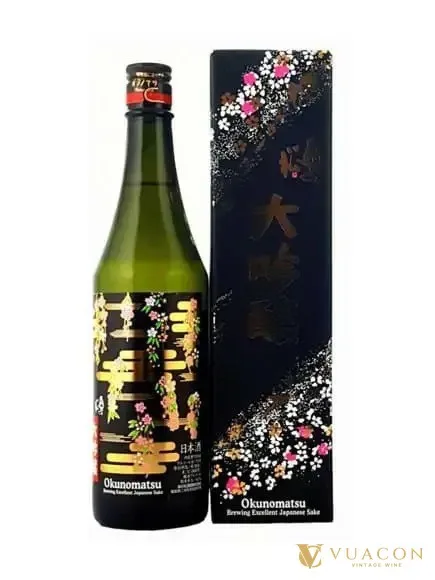 Sake Okunomatsu Daiginjo 720ml – Nhật Bản