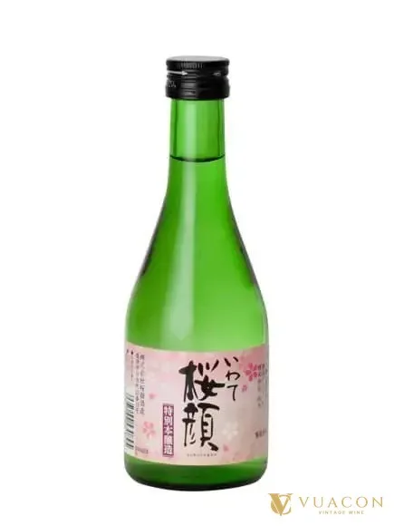 Sake Sakuragao Tokubetsu Honjozo 300ml – Nhật Bản