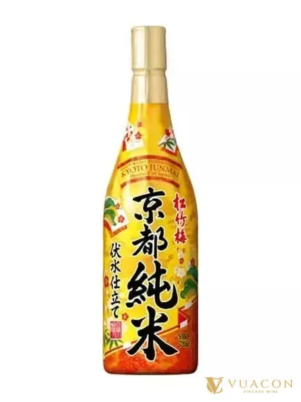 Sake Shochikubai Fushimizujitate Kyoto Junmai 1.8L – Nhật Bản, 1800ml
