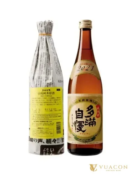 Sake Tamajiman Yamahaijikomi Junmai Genshu – Nhật Bản, 720ml