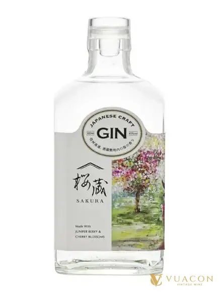 Sakura Japanese Craft Gin – Nhật Bản, 500ml