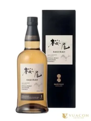 Sakurao Single Malt – single Malt Whisky Nhật, Nhật Bản, 700ml
