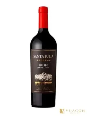 Santa Julia Reserva Malbec Cabernet Franc – Mendoza, Argentina, 750ml