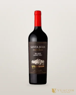 Santa Julia Reserva Malbec Cabernet Franc – chai chính hãng tại Vua Cồn